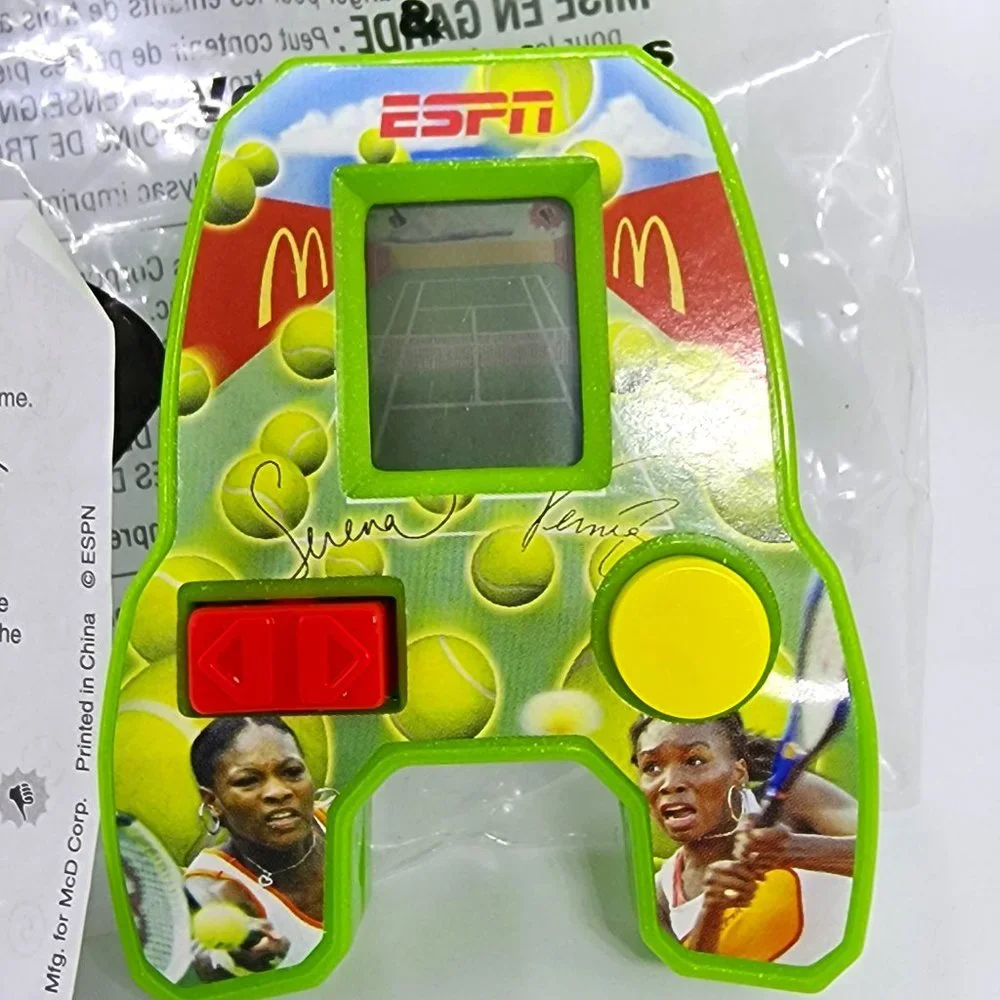 2004 ESPN Serena Venus Williams Tennis Mini Electronic Game #2 Handheld